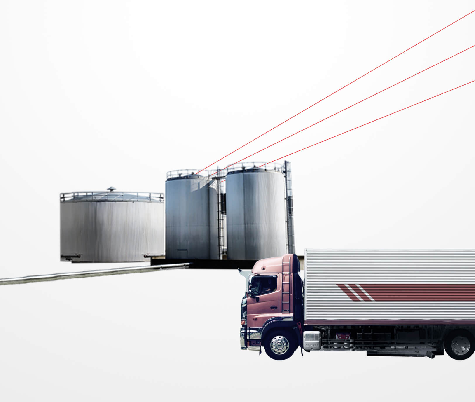 Image of truck at industry 
